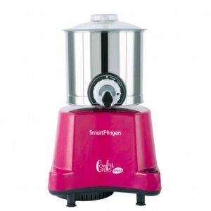 Smart Fingers Comfort Plus Mini Table Top Wet Grinder 230V 50hz, 1.25 Liter, Pink + ATTA KNEADER - 2 IN 1 COMBO [Universal Adapter Included]
