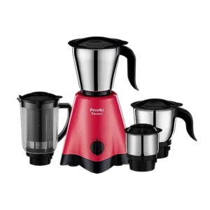 Preethi Crown Plus 600 Watt 4 Jar Mixer Grinder [Universal Adapter Included]