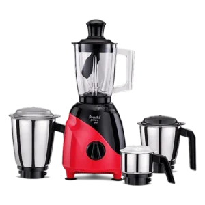 Preethi Peppy Plus 750W- 4 Jar Mixer Grinder [Universal Adapter Included]