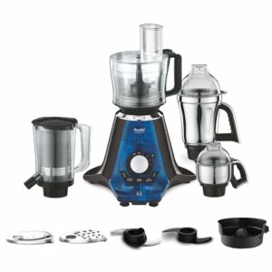 Preethi Zodiac 2.0 Mixer Grinder 1000 Watt with 4 Jars [Universal Adapter Included]