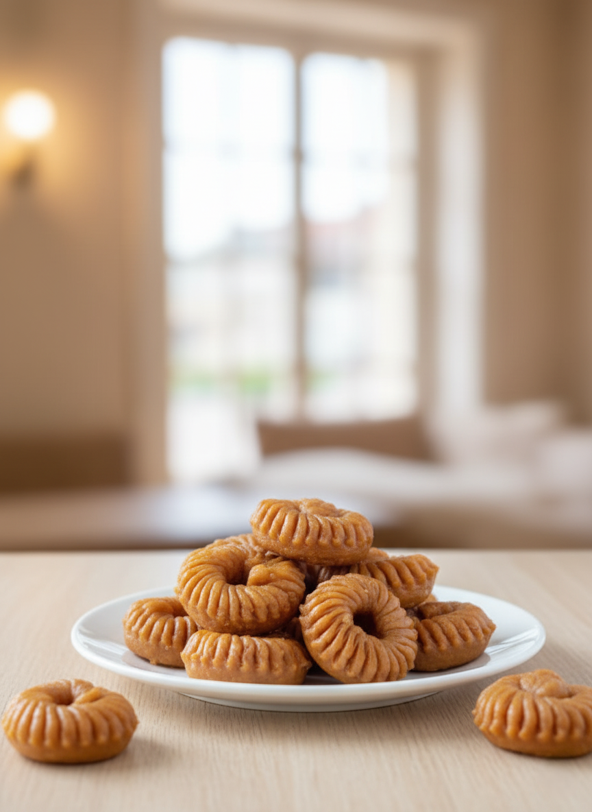 Badusha – Traditional Flaky Sweet Delight 1KG