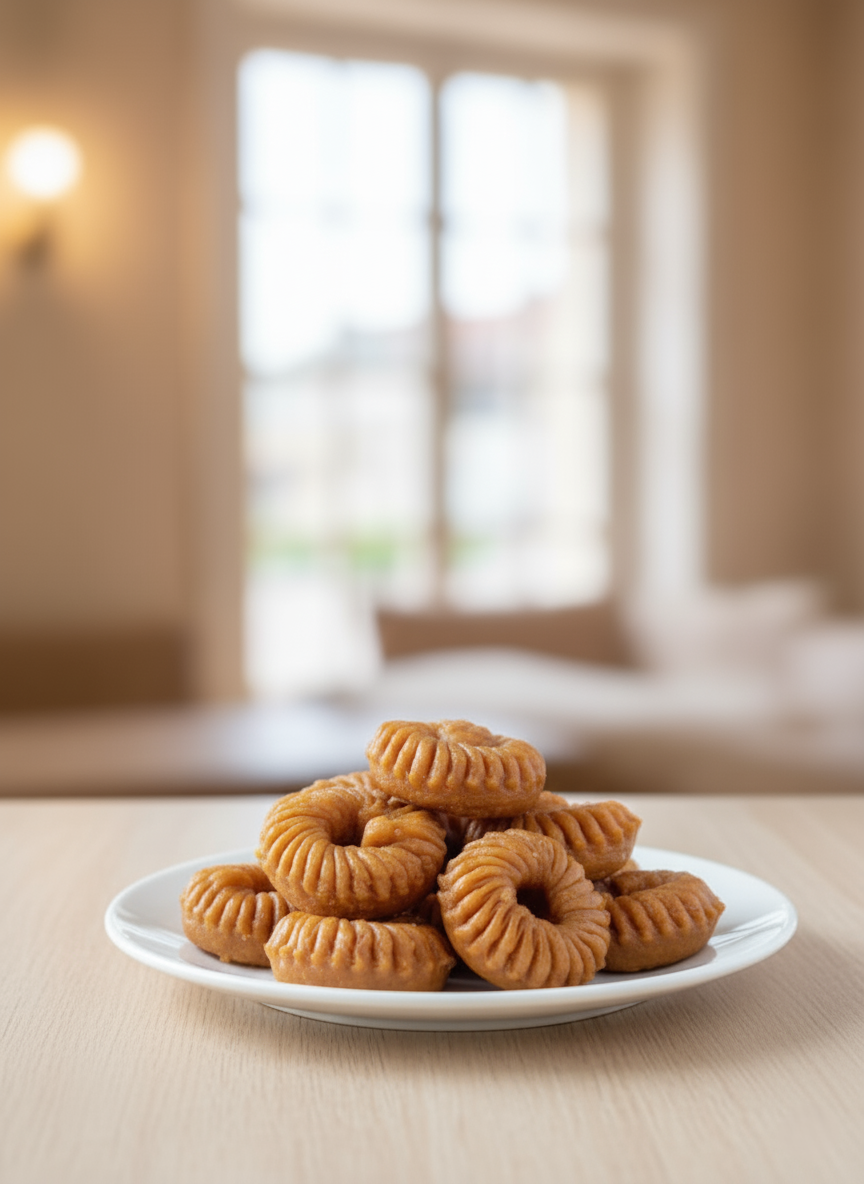 Badusha – Traditional Flaky Sweet Delight 1KG - Image 2