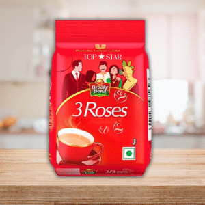 Brooke Bond 3 Roses Dust Tea TOP STAR, 1KG