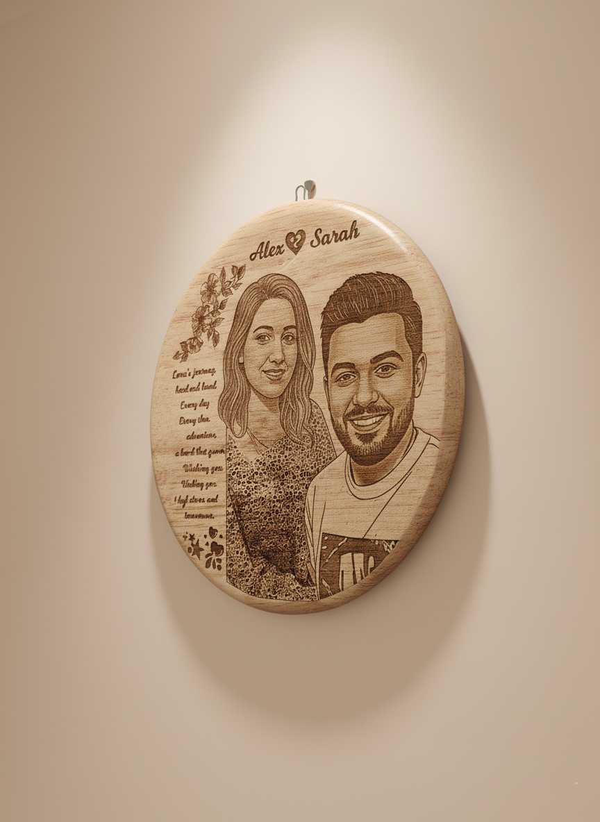 Laser Engraved Wooden Art - Image 5