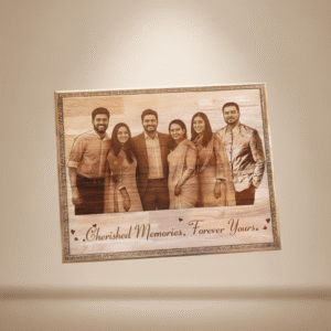 Laser Engraved Wooden Art